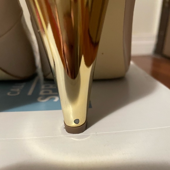 Call It Spring Beige Faux Leather High Heel - Picture 8 of 10